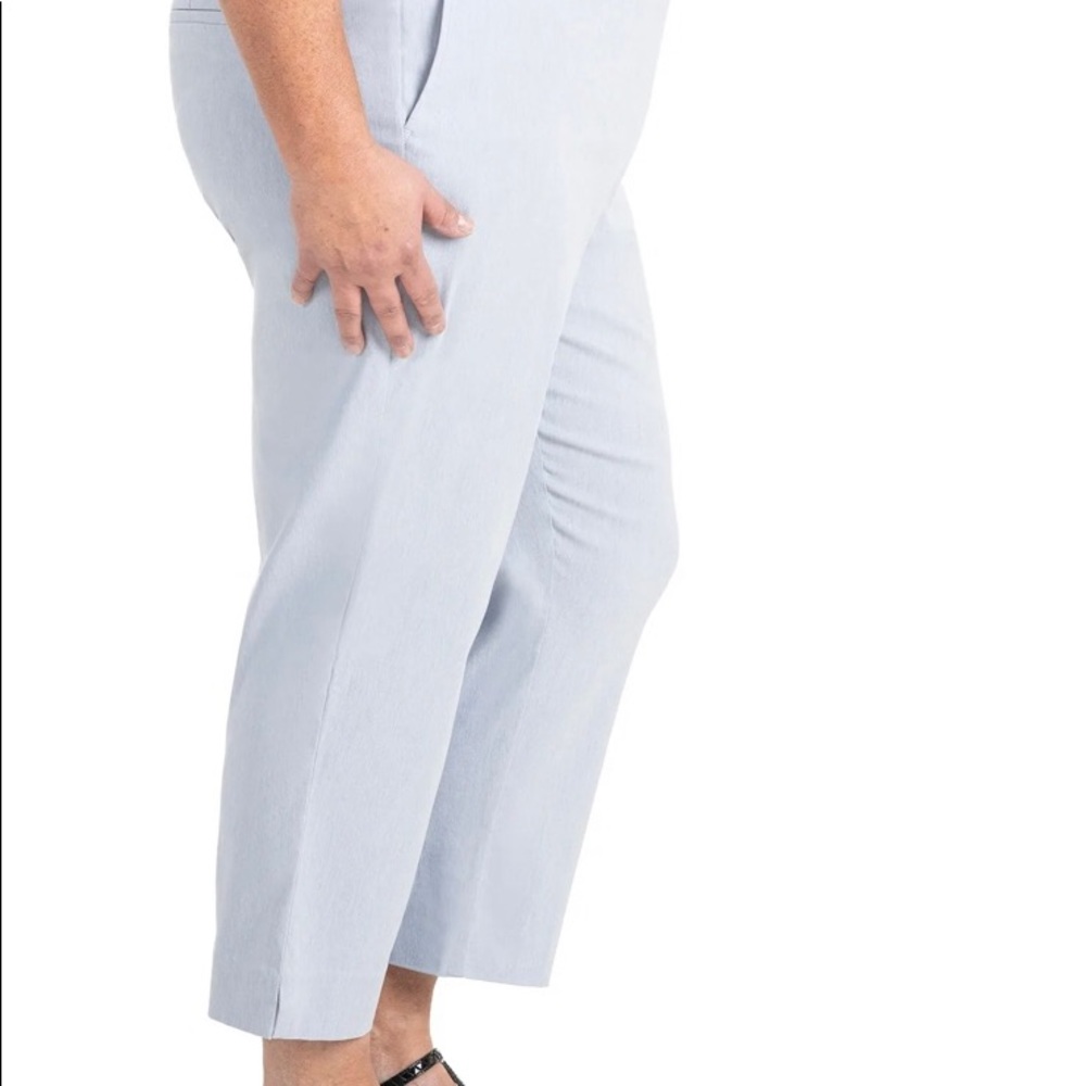 💙 Hilary Radley Ladies' Capri~ New ! Light Blue 💙💙XXL - Picture 2 of 4